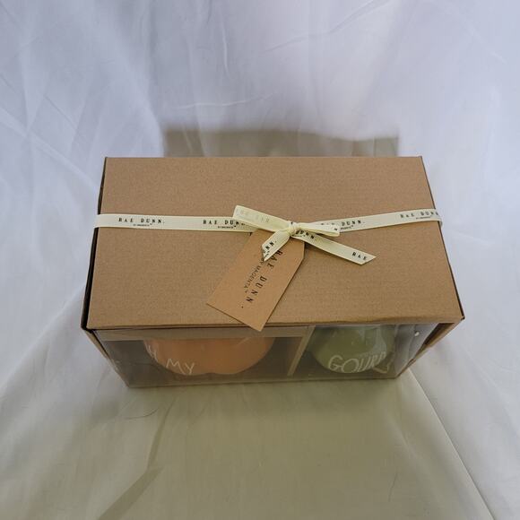 Rae Dunn Oh My Gourd Ceramic Pumpkin and Gourd Harvest Thanksgiving Fall Decor - Picture 8 of 10